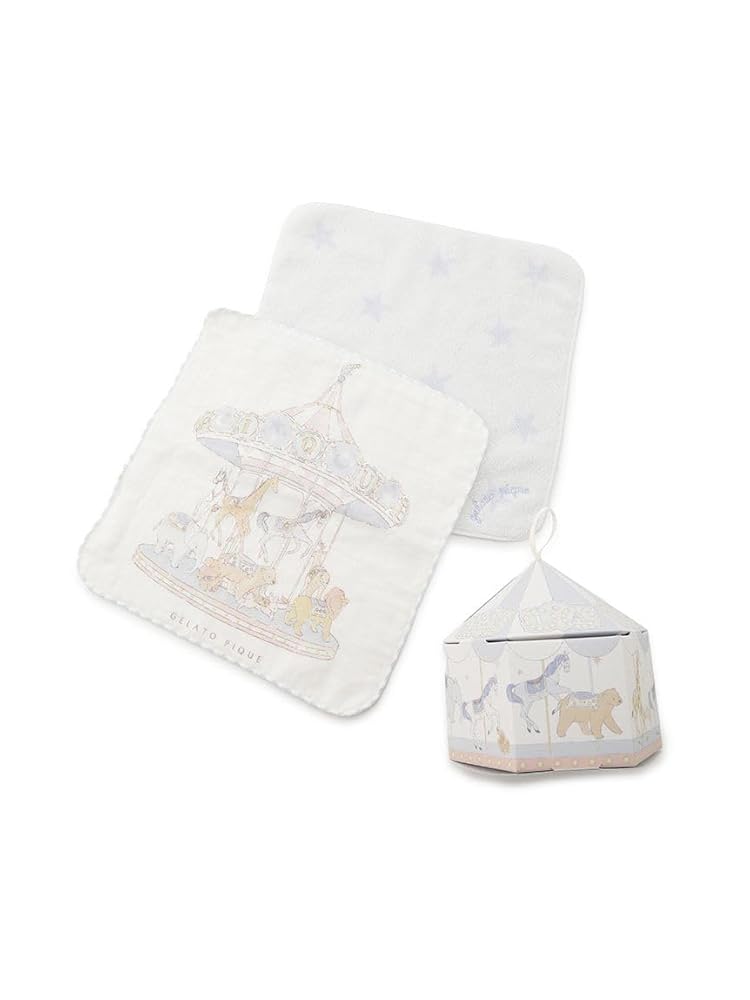 Amazon.co.jp: [ジェラート ピケ] BABYハンドタオル2枚セット
